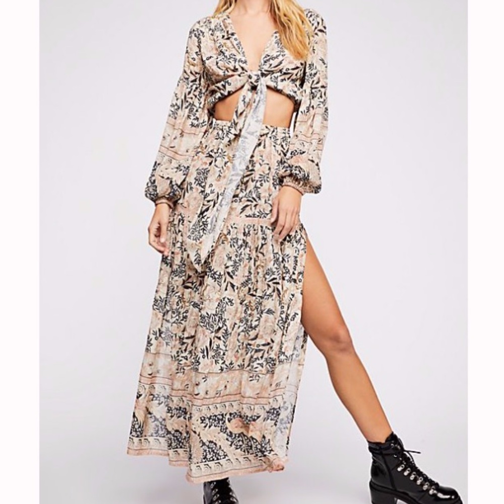 Spell and the Gypsy Collective Oasis Tie Top and Skirt